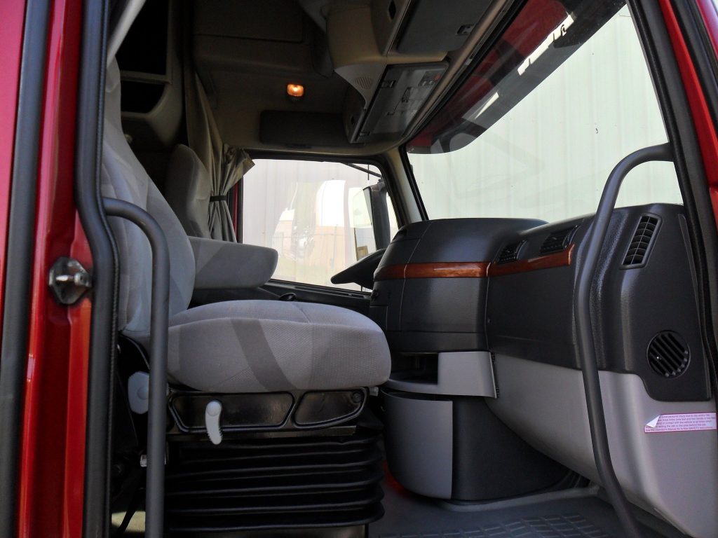 interior of truck